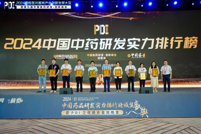祝贺！康缘药业连膺中药研发实力全国第一！